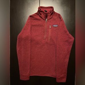 Patagonia Better Sweater - Red (men’s small)